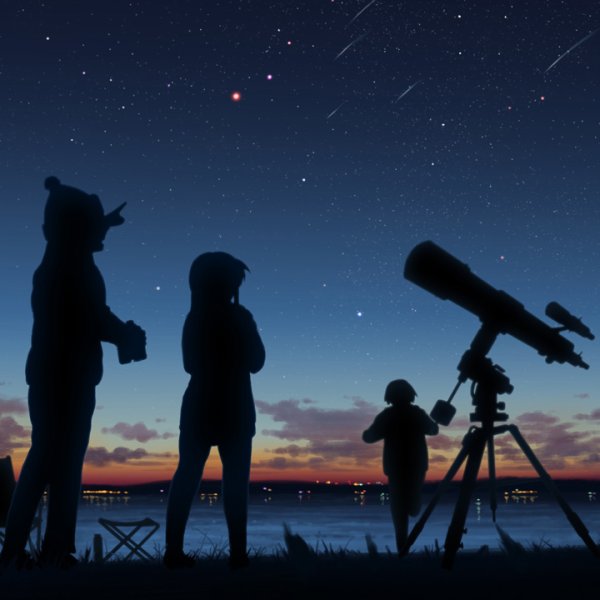 Звезды в телескоп