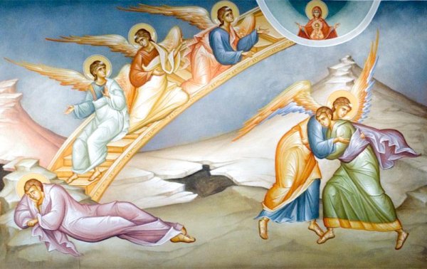 Сон Иакова фреска