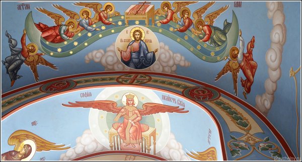 Господь роспись в храме