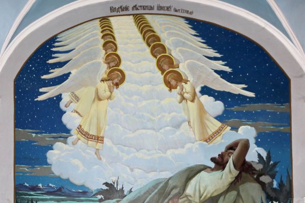 Божия Матерь Лествица на небо Иакова