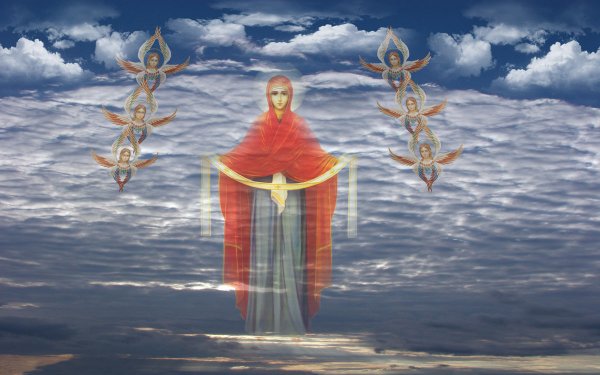 Экона Покров Бога матери