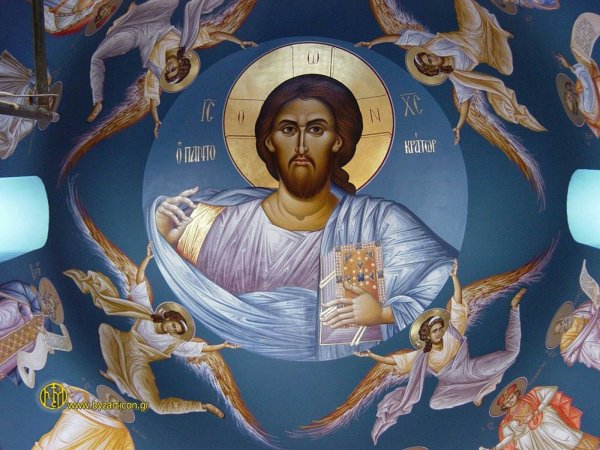 Икона Господь Иисус Христос благословляющий