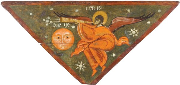 Изображение солнца и Луны в иконописи