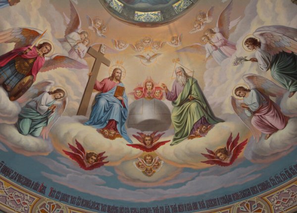 Господь Саваоф роспись