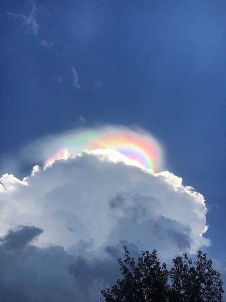 Радуга с облаками картинки