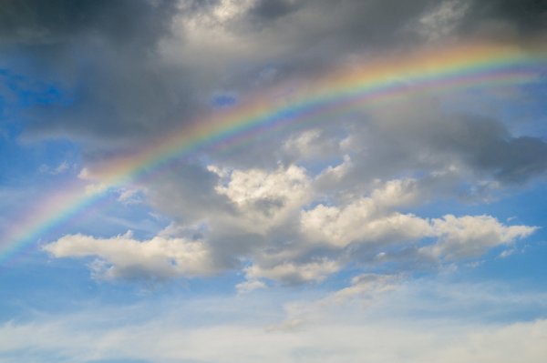 Отражение радуги