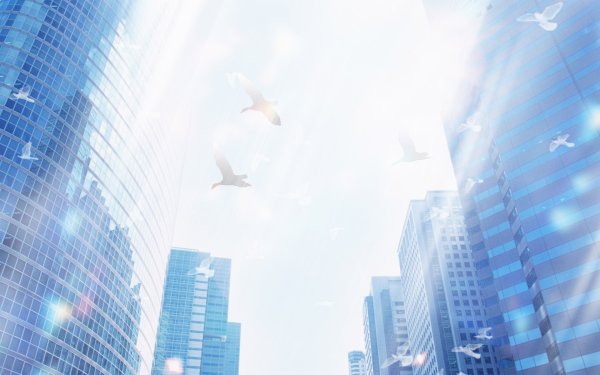 Город абстракция