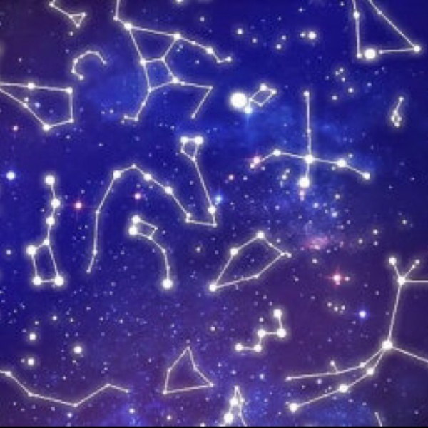 Созвездие звезд на небе