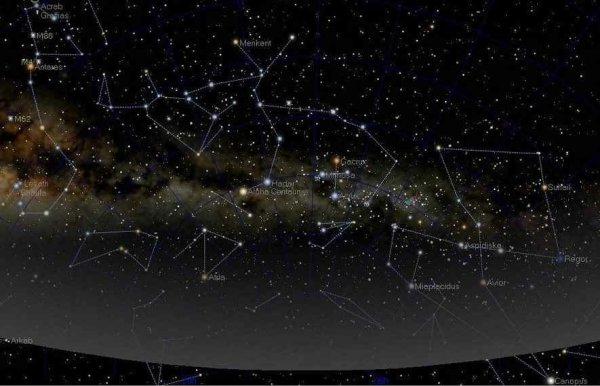 Звездное небо созвездия