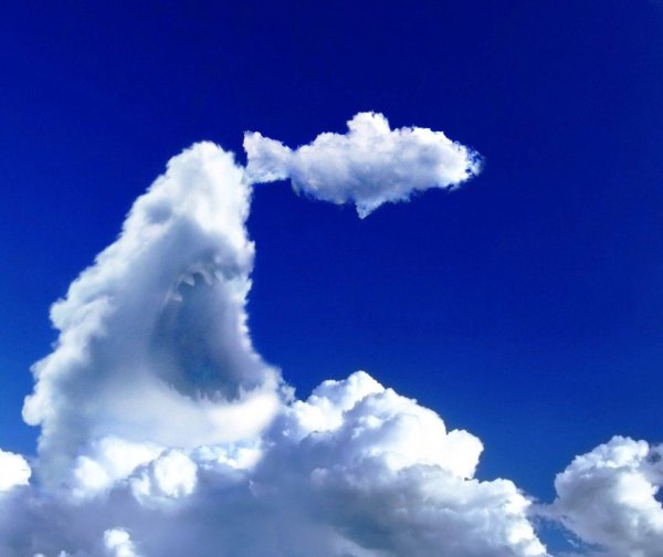 Небо мультяшное