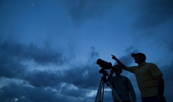 Наблюдение в телескоп