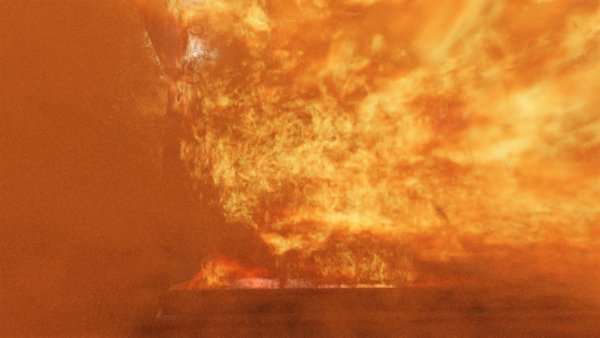 Взрыв в небе