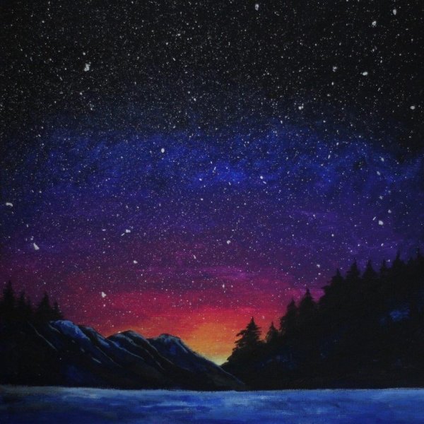 Звездное небо вектор