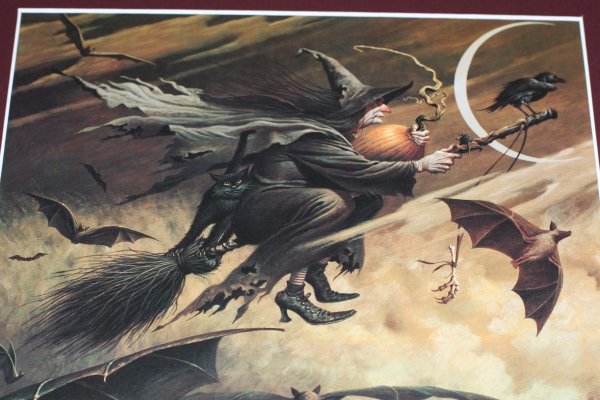 Летающая ведьмочка