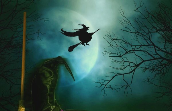 Ведьма в ступе