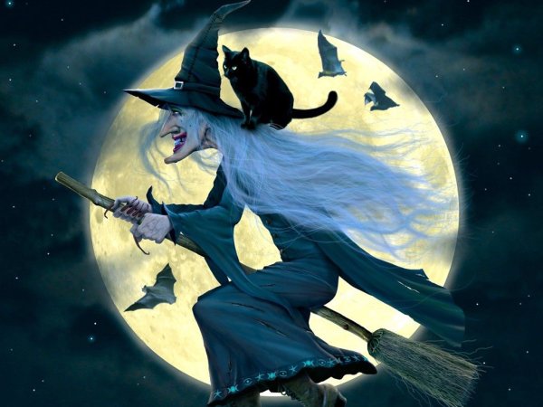 Ведьма сбегает