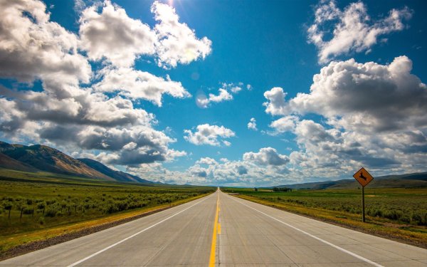 Дорога уходящая вдаль