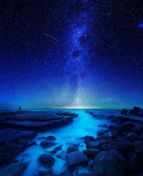 Звездное небо аниме