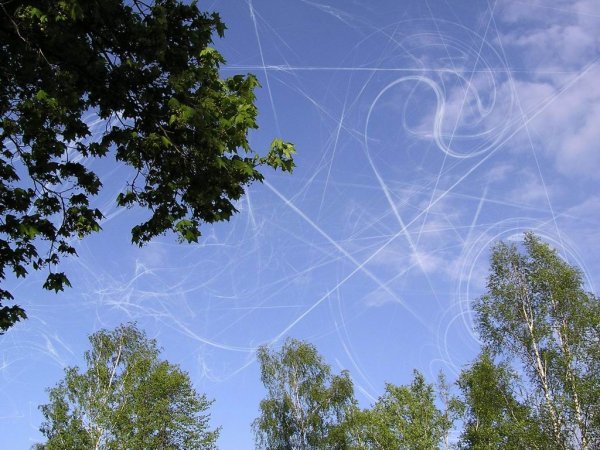 Звездное небо на длинной выдержке