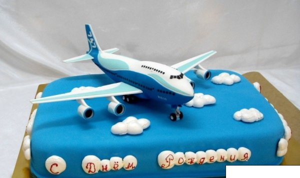 Торты с самолетом ил 76