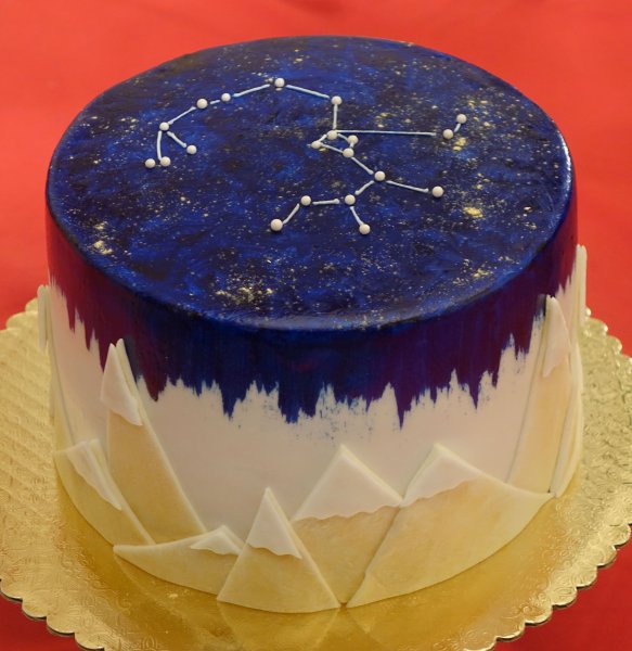 Торт ночное небо