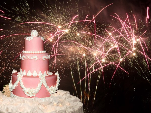 Фейерверк для торта