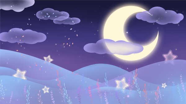 Фон детский сон