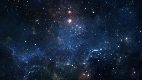 Звездное небо из космоса