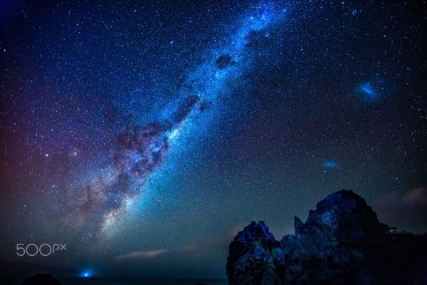 Ночное море и звезды