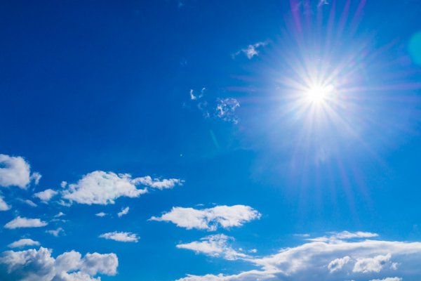 Красивое небо без облаков