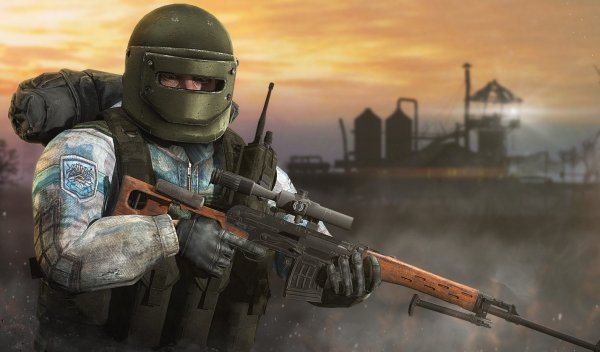 Сталкер боец чистого неба арт