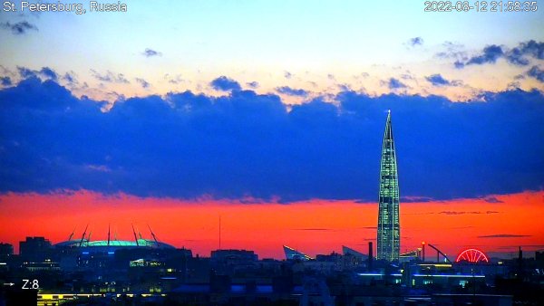 Ночное небо Москвы