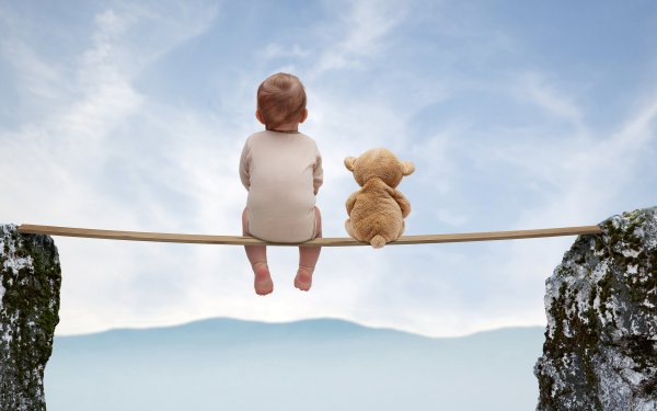 Ребенок со спины