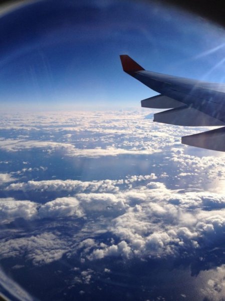 Вид из иллюминатора