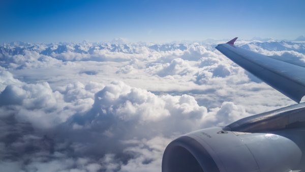 Фон из самолета