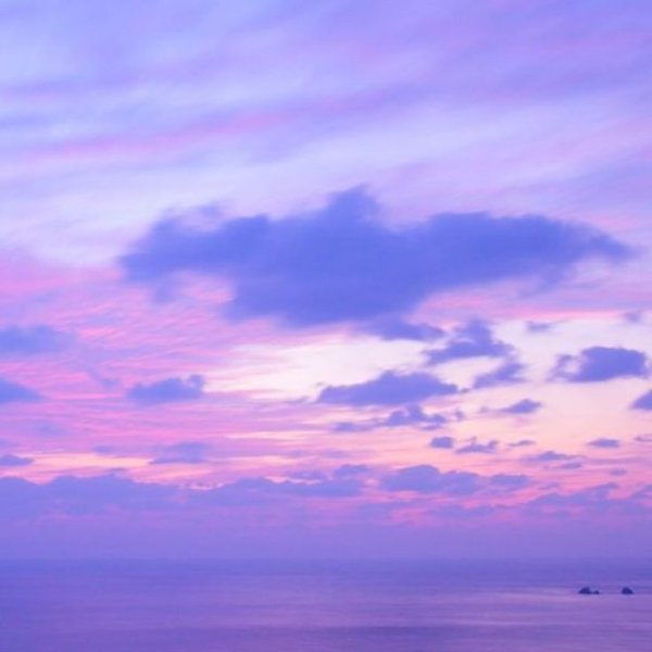 Фиолетовое небо