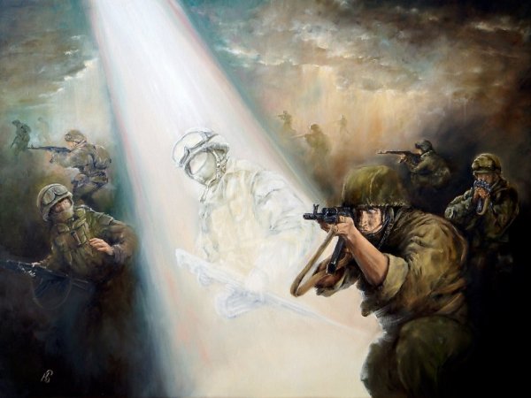 Памятник в Израиле солдаты уходят в небо