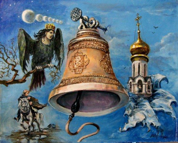 Колокольня зимой