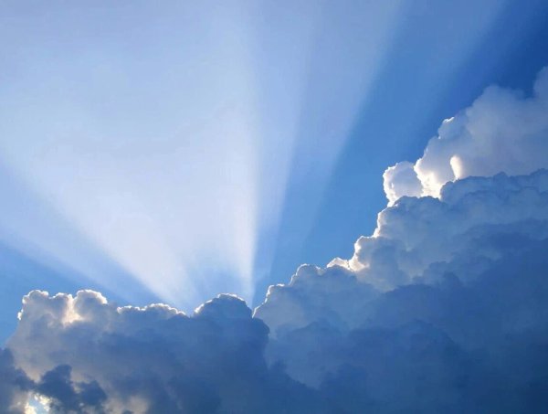 Небо с облаками