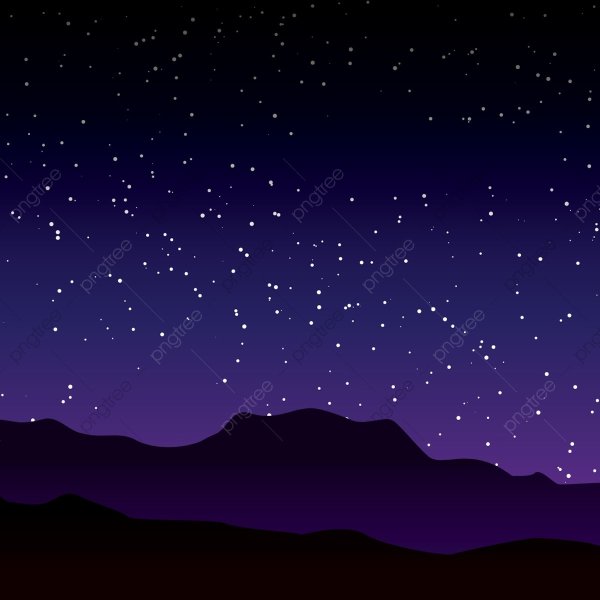 Фон ночного неба