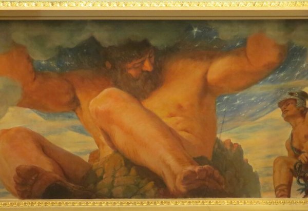 Титан атлас мифология