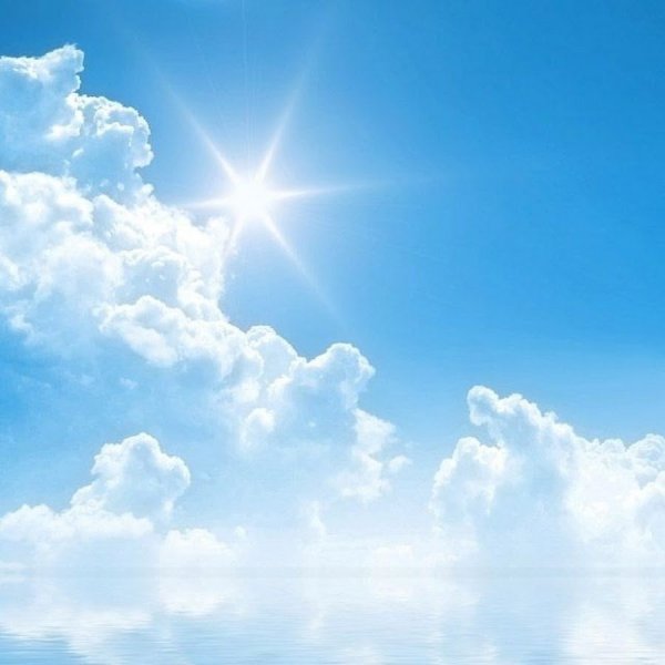 Голубое небо