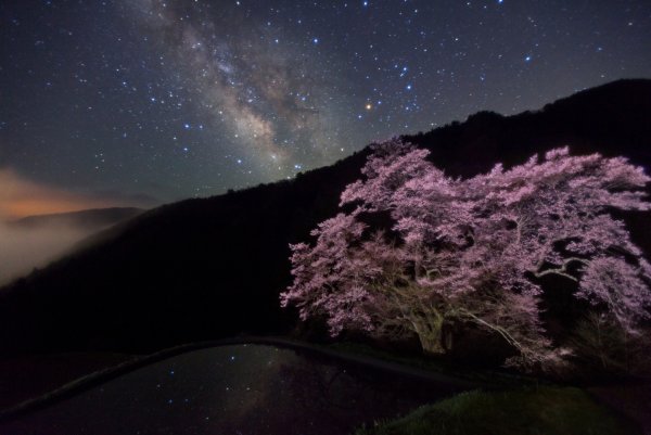 Ночное небо поздней осенью