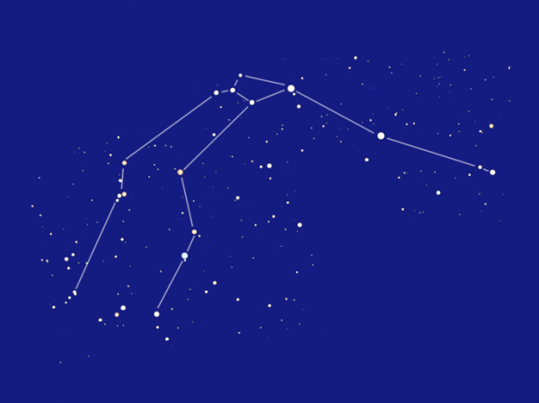 Водолей Созвездие схема