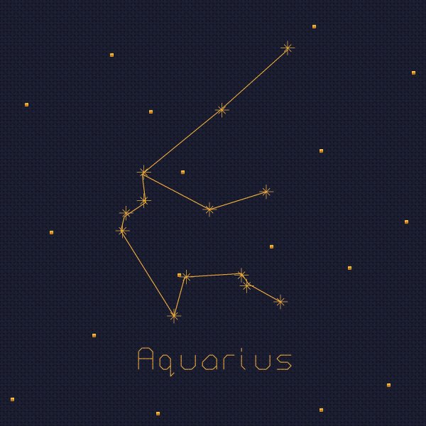 Созвездие Водолея Aquarius