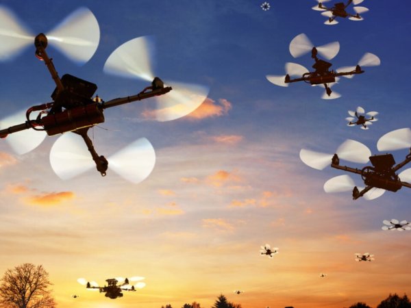 Рой дронов