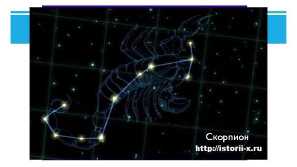 Созвездие Скорпион