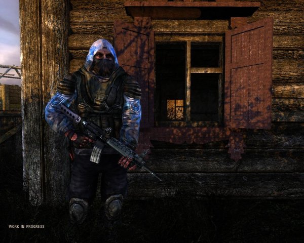 Сталкер группировка чистое небо арт