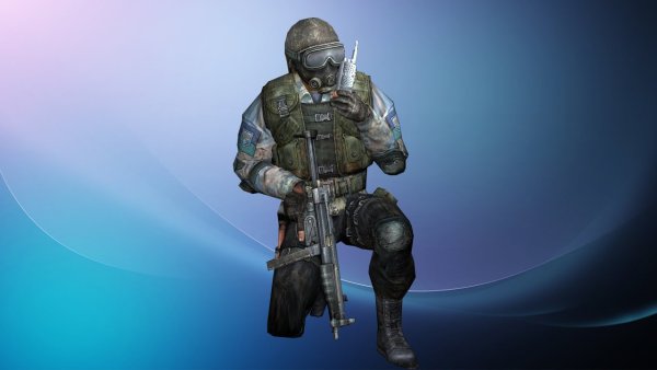 Боец группировки чистое небо