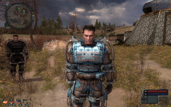 Stalker чистое небо экзоскелет